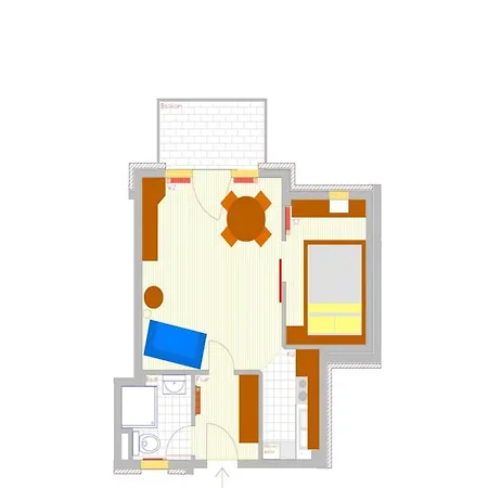 Mit Balkon In Διαμέρισμα Dornumersiel
